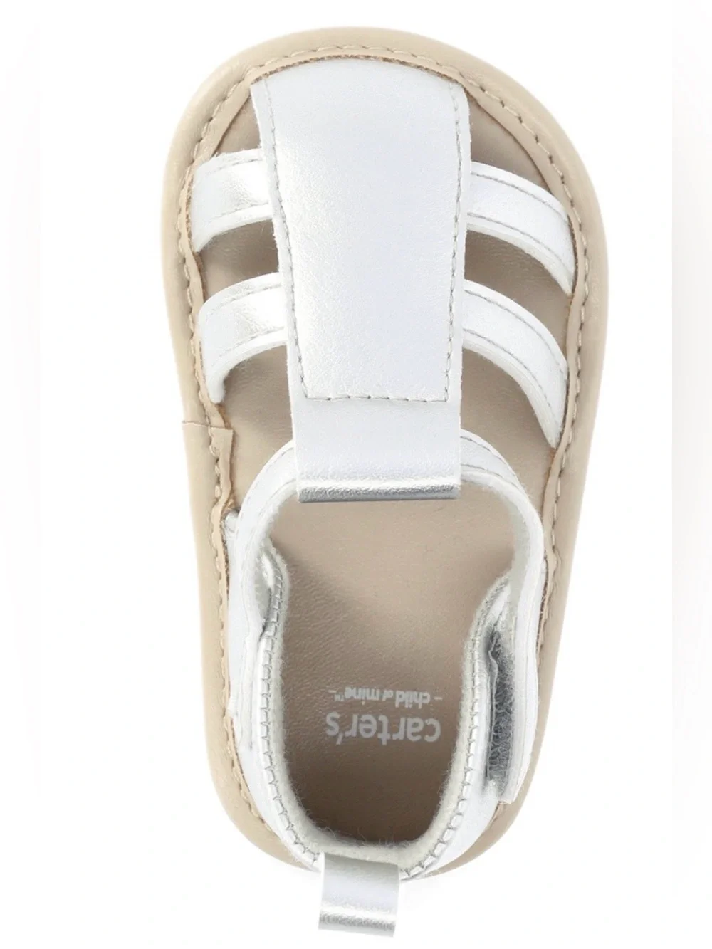 BABY METALLIC SANDALS